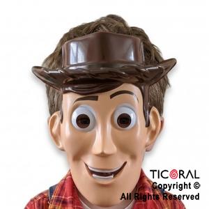 MASCARA VAQUERO WOODY x 6